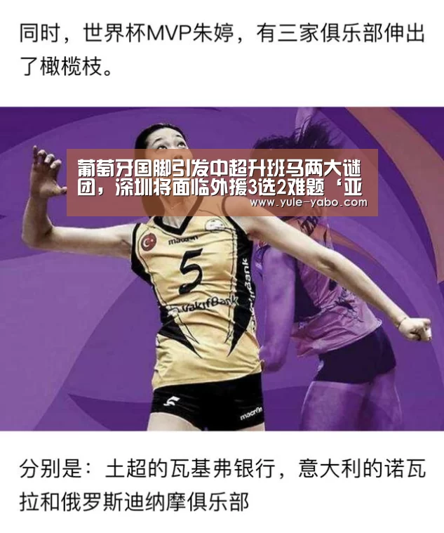 葡萄牙国脚引发中超升班马两大谜团,深圳将面临外援3选2难题‘亚博app下载’(图3) 亚博app下载